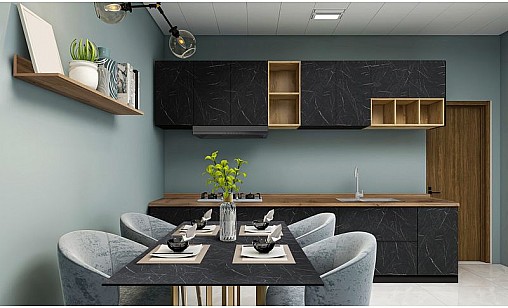 Компакт-плита LUXEFORM S352 Вінсон / чорне ядро 4200х646х12 мм