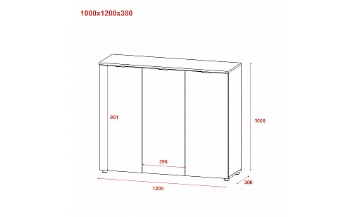 Комод ASTI-6 Кашемір