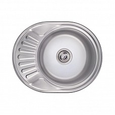 Мийка нержавіюча LIDZ 6044 Decor 0,8*180 мм