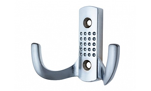 Крючок DW 341 G6 Хром Матовый (Алюминий) Big ДС ОптимаЛайн