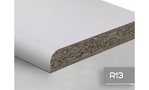 Стільниця LUXEFORM L016 Платиновий Білий 1L R13 3050х600х28 мм вологост.