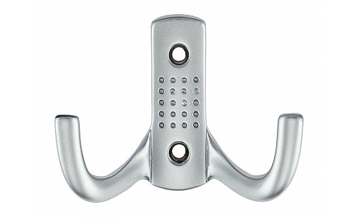 Крючок DW 341 G6 Хром Матовый (Алюнимий) ДС СтандартЛайн