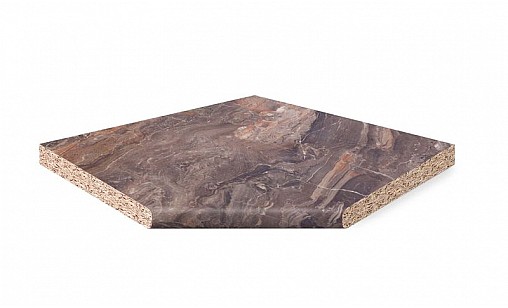 Кутовий елемент LUXEFORM W299 Андорит 1L R13 900х900х38 мм вологост.
