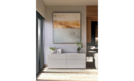 Комод ASTI-9 Білий