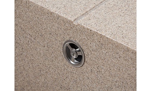 Мойка гранитная VENTOLUX DIAMANTE 765x485x200 Коричневый песок