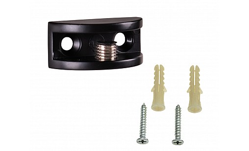 Полицетримач DM 02 BLKM Чорний Матовий ДС ОптимаЛайн Полицетримач DM 02 BLKM Чорний Матовий ДС ОптимаЛайн