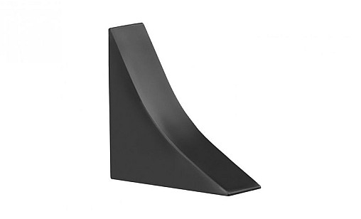Заглушка на плинтус универсальная Черный 619 LUXEFORM (SLIM)