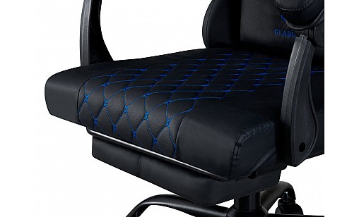 Крісло геймерське SWITCH чорне/синє