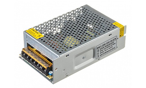 Трансформатор 200W 12V - 16,66 А IP20 MN