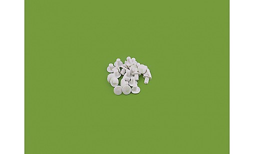 Стопор пластиковий d-5 мм білий (M-001502)