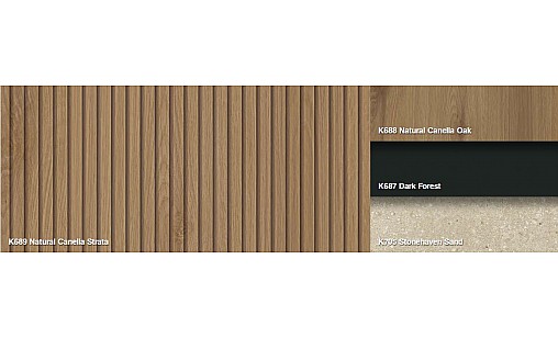 ДСП KronoSpan K689 PW Канелла Страта Натурал 2800х2070х18 мм