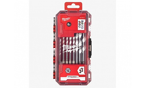 Набір універсальних свердл №2 (8 шт) ShW HEX Milwaukee