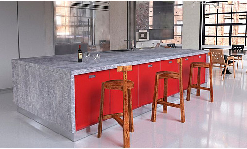 Столешница LUXEFORM L141 Агата 2U R6 4200х900х38 мм влагост.