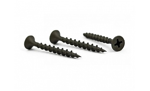 Саморіз для г/к по дереву 3,5х16мм (чорні)