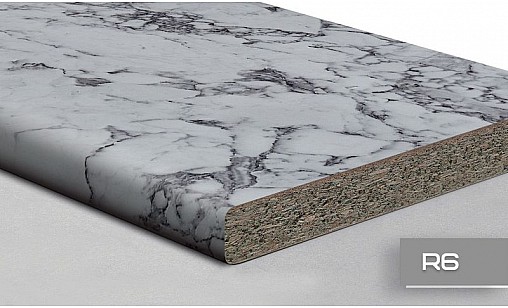 Стільниця LUXEFORM L139 Крестола Б'янка 1U R6 3050х900х28 мм вологост.