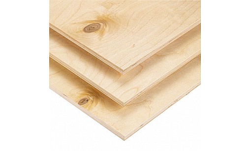 Фанера ФК Эко Лес шлифованная 1525х1525х6,5 мм 3/3 (CP/CР) Ш2