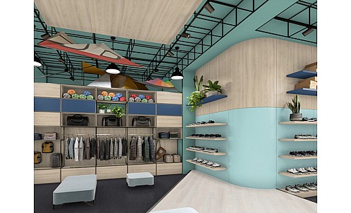 ДСП Альпийское озеро 18мм 2,80х2,07 PG7 U504 ST9 Egger