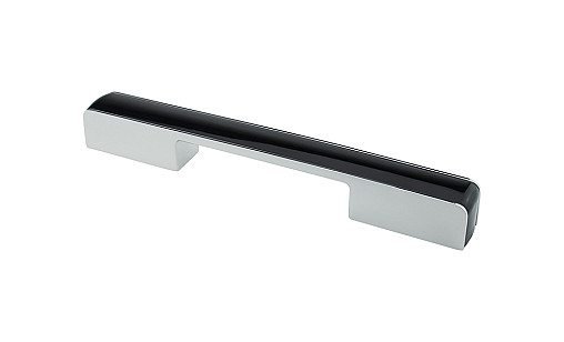 Ручка мебельная CD 3062/224 G2-B хром черный ДС