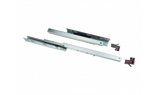 Тандем полного выдвижения Push to open Clip-on с 3D замком L-350мм 18мм ДС ПремиумЛайн NEW