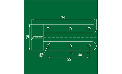 Завіс ламберний ДС СтандартЛайн