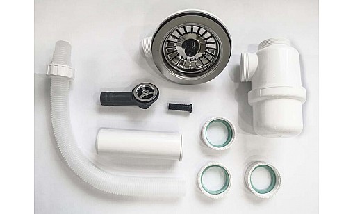 Мойка гранитная VENTOLUX FABIA D500x200 Серый гранит