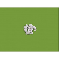 Стопор пластиковий d-5 мм білий (M-001502)