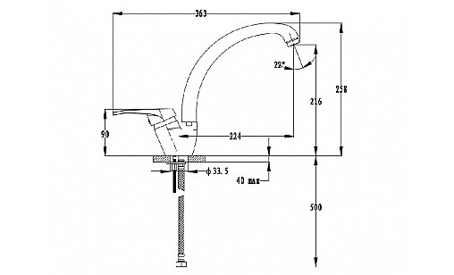 Змішувач Franke 115.0275.362 Vega сахара