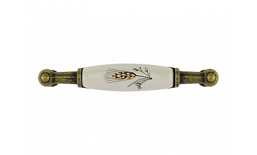 Ручка мебельная DP 215/96 G4 Бронза Античная/MLK5 Колосок ДС СтандартЛайн