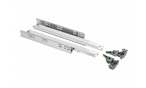 Направляюча п/в плавн. доведення д/дер. ящик Modern Slide PRO для ДСП 18мм 3D L-300 PB-3D0SHX18-300-PRO GTV