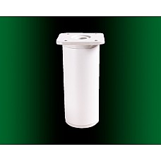 Нiжка кругла d=40мм Н=100мм Біла ДС