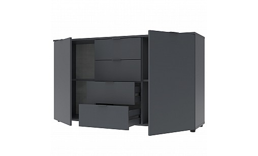 Комод ASTI-5 Графітовий