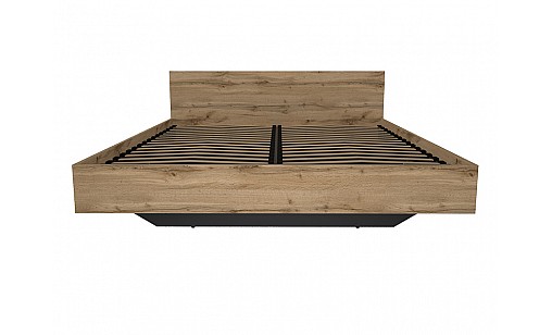 Ліжко Avrora 1638х2036х700 Графіт/Тахо