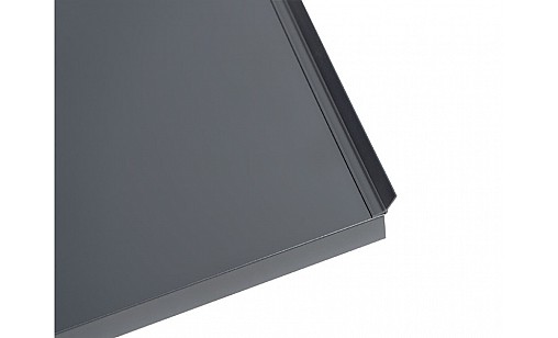 Поддон аллюминиевый L=900мм Volpato (Италия) графит