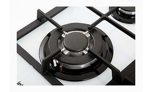 Газова поверхня INTERLINE HGG 764 FGT WA скло білий Газова поверхня INTERLINE HGG 764 FGT WA скло білий