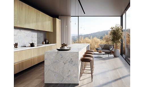 Стільниця LUXEFORM S353 Мармур Лаура 1U R6 4200х600х38 мм вологост.