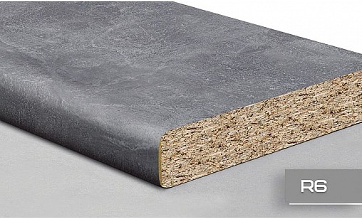 Стільниця LUXEFORM L141 Агата 2U R6 4200х600х38 мм