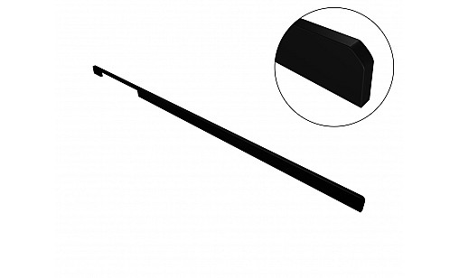 Ручка дуга DL 45/1000 BLK Чёрный Матовый ДС