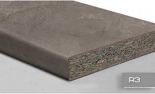 Стільниця LUXEFORM S148 Мармур Толедо 1U R3 3050х700х38 мм вологост.