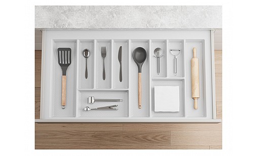 Лоток для кухонних приладів MAX  900 мм 790-850x490 білий TE36.0124.05.013 Rejs