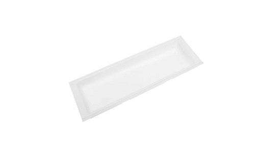 Лоток TRAYBOND 157 мм с одним отделением, белый, 105-83-04-302