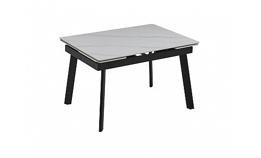 Стіл обідній Velvet 1200(1800)*900*760 Snow White Matt