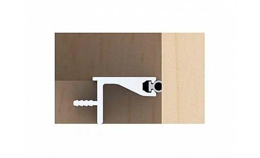 Профіль горизонтально фронтальний (з гумовим буфером) L = 4,2 м 114-03-00-601