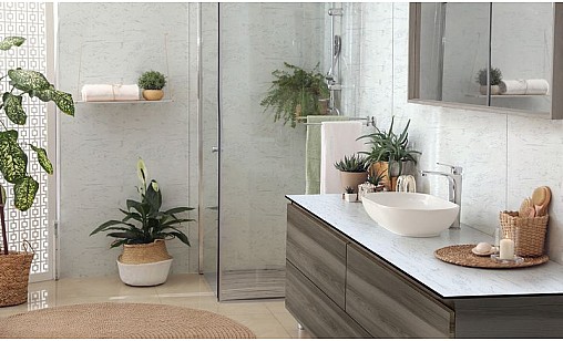 Компакт-плита LUXEFORM S526 Білий Абсолют / чорне ядро 1450х600х12 мм