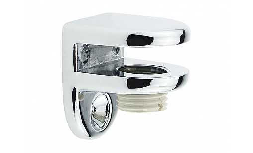 Полицетримач для скляних полиць DC DM 40 G2 хром (SL)