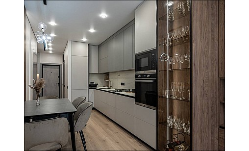 Компакт-плита FunderMax 0421 NN Venus / черное ядро 2040х640х12 мм