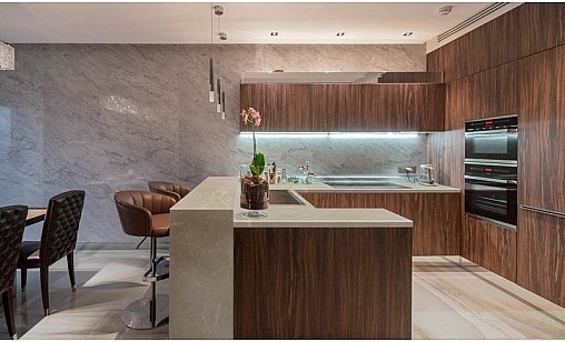 Стільниця LUXEFORM S9444 Боттічино 1U R3 4200х700х38 мм вологост.