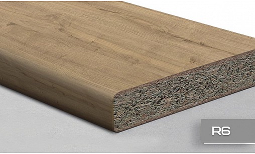 Стільниця LUXEFORM L151 Дуб Манчестер 1U R6 3050х700х38 мм вологост.