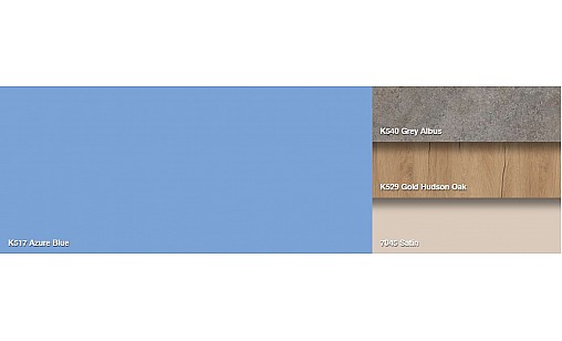 ДСП KronoSpan K517 SU Лазурна Блакить 2800х2070х18 мм ДСП KronoSpan K517 SU Лазурна Блакить 2800х2070х18 мм