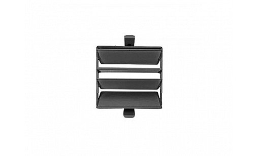 Поворотна полиця для взуття GTV ELITE (4 полиці) Чорний WG-OBR4-20 GTV