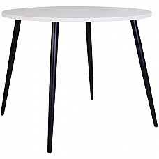 Стол MODERN LITE BLACK 4L D700*750 Белый